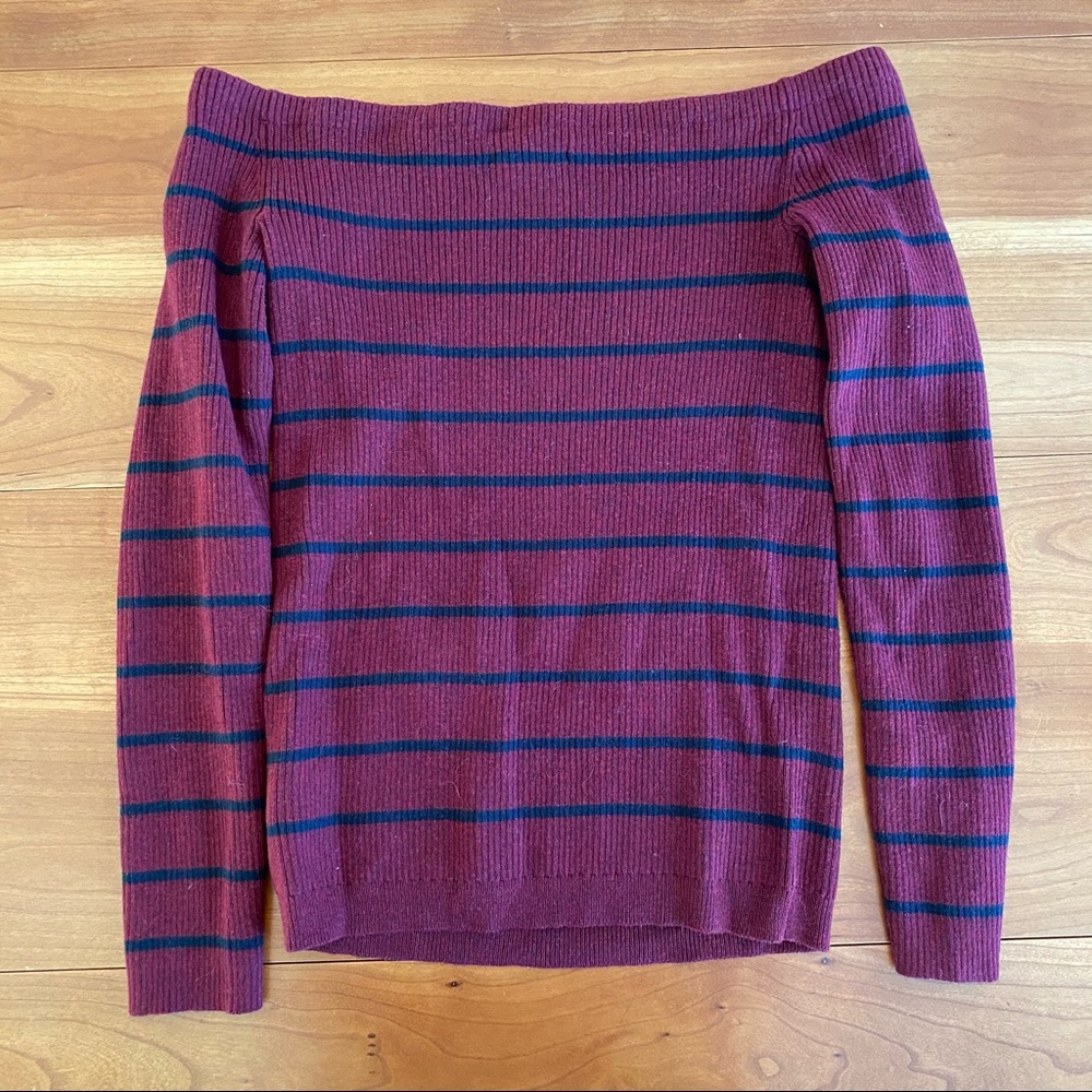 American Eagle Off the Shoulder Sweater